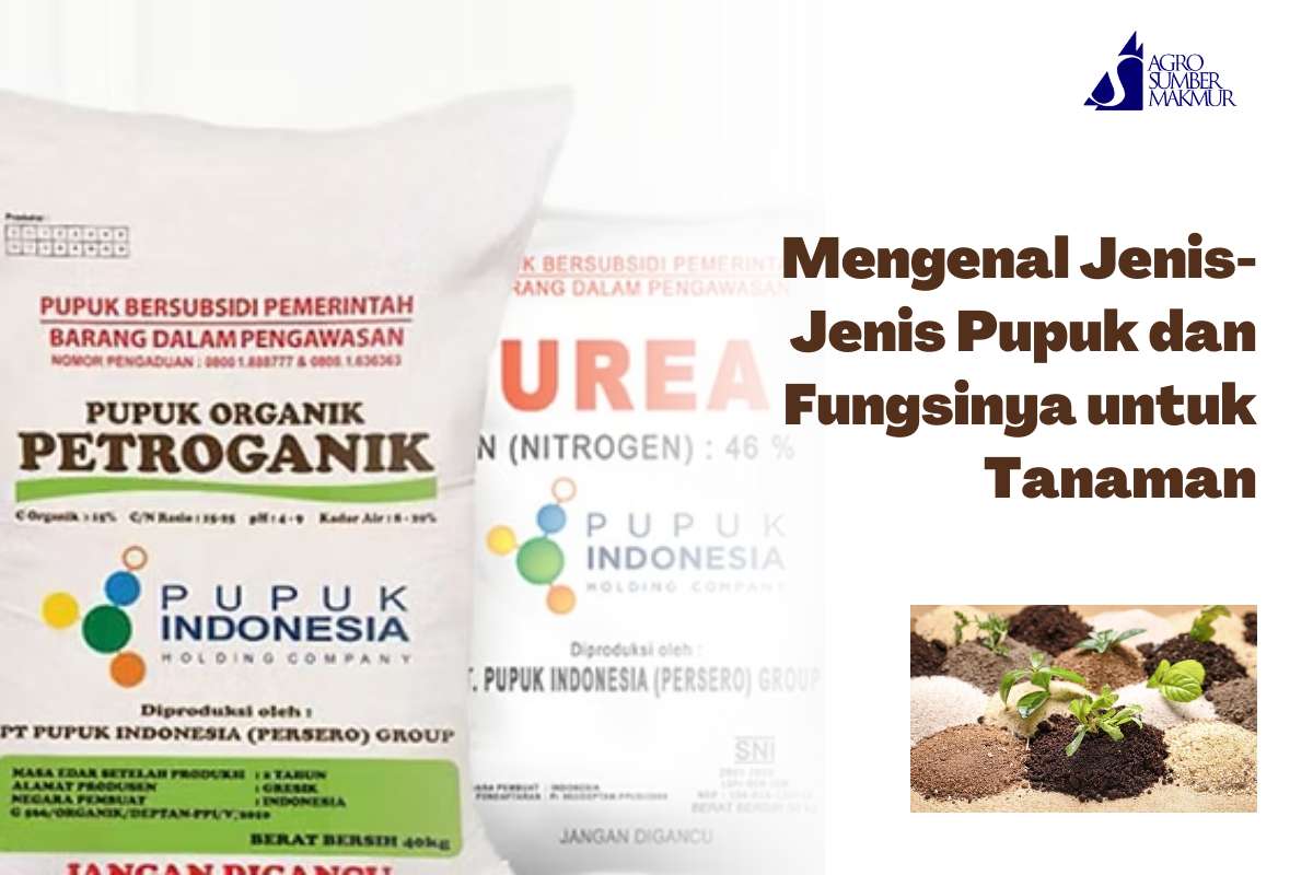 Mengenal Jenis-Jenis Pupuk dan Fungsinya untuk Tanaman