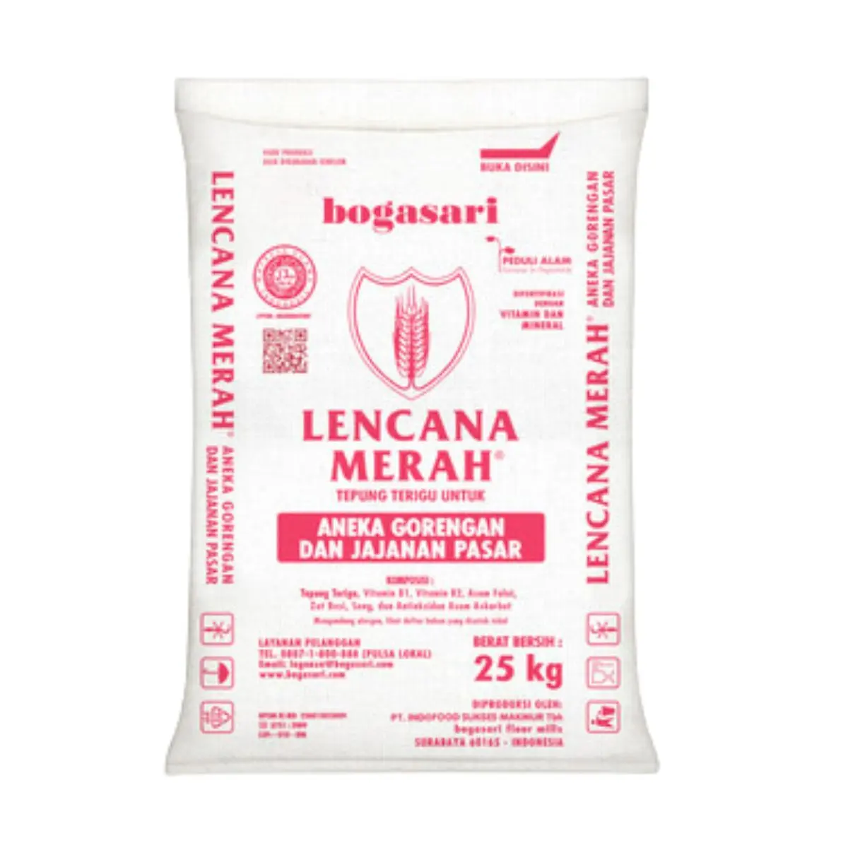 Tepung Terigu Lencana Merah 25kg